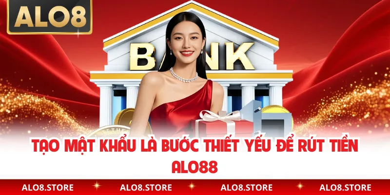 Tạo mật khẩu là bước thiết yếu để rút tiền ALO88